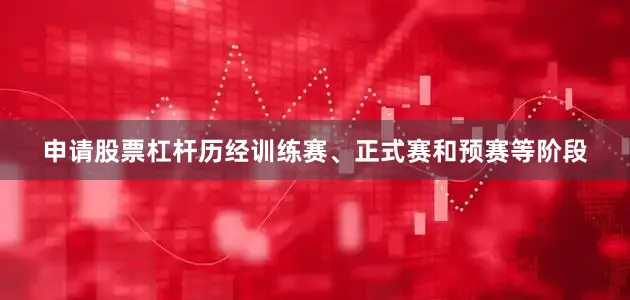 申请股票杠杆历经训练赛、正式赛和预赛等阶段